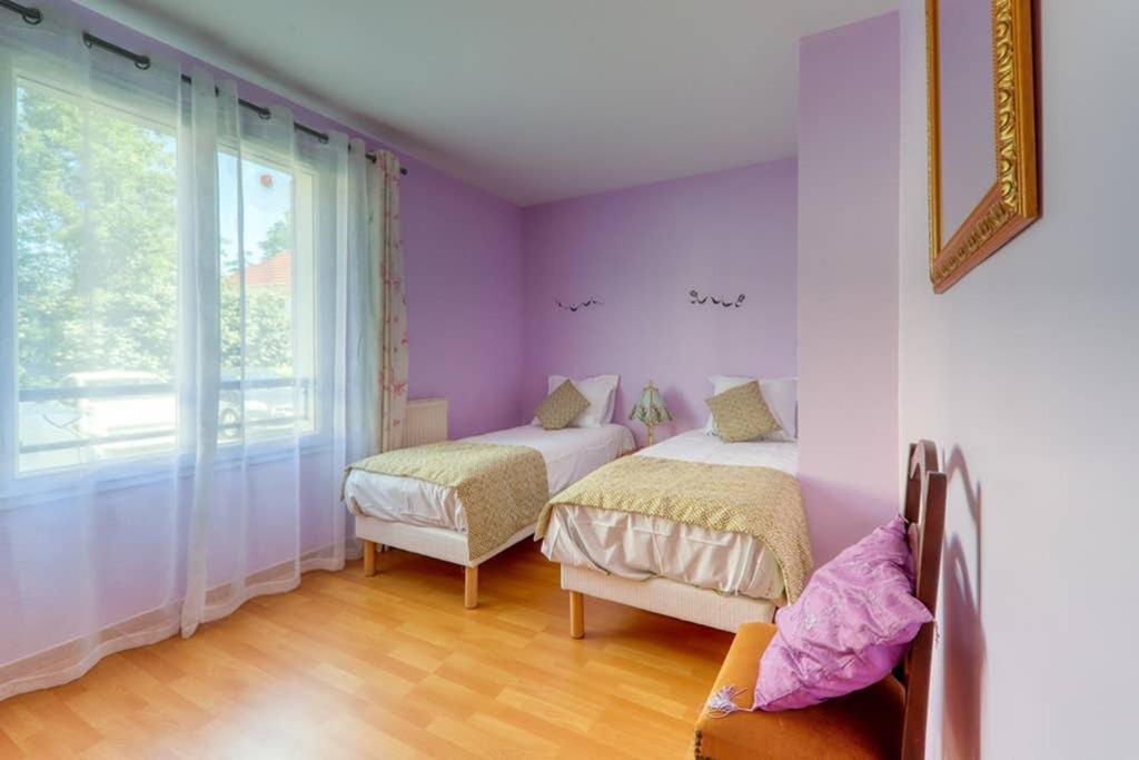 Amilly Park 6 Personnes 2 Chambres Pk Prive En Sous Sol Serris Bagian luar foto