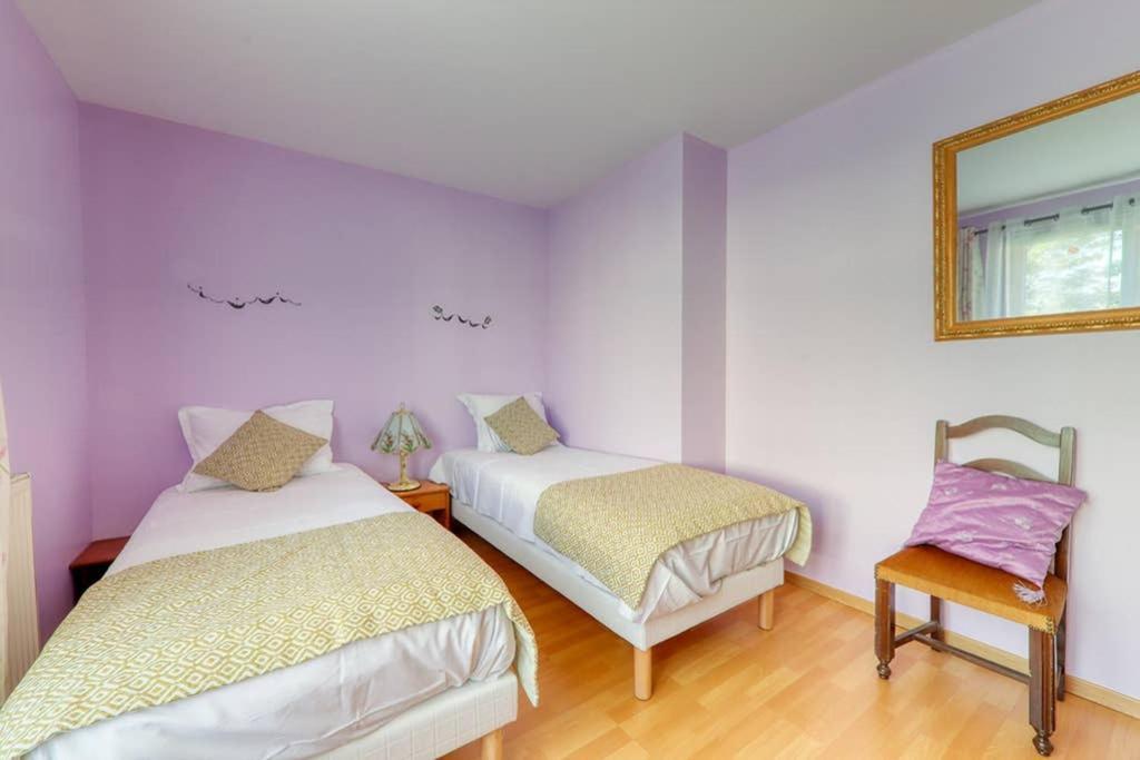 Amilly Park 6 Personnes 2 Chambres Pk Prive En Sous Sol Serris Bagian luar foto